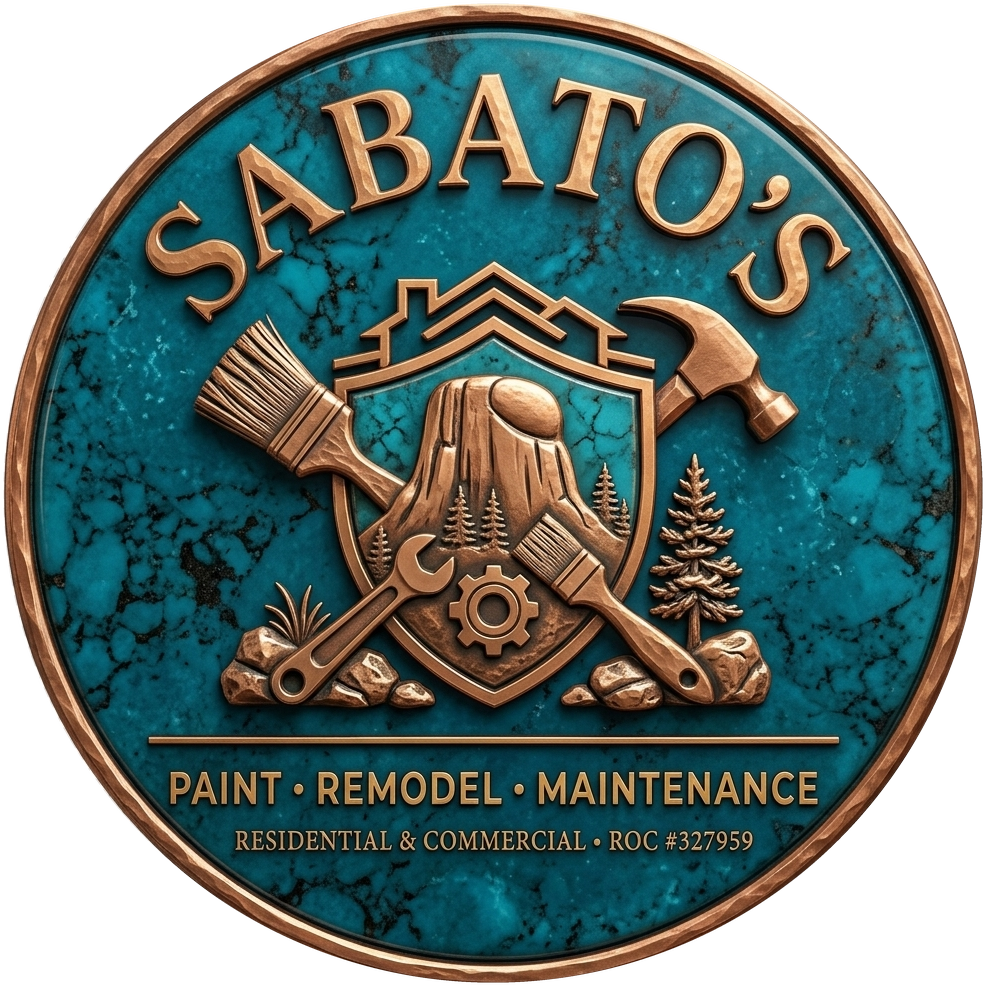 Sabato's Paint & Maintenance badge